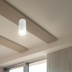 Aufbaurahmen für LED GU10 Rund Weiß 17cm